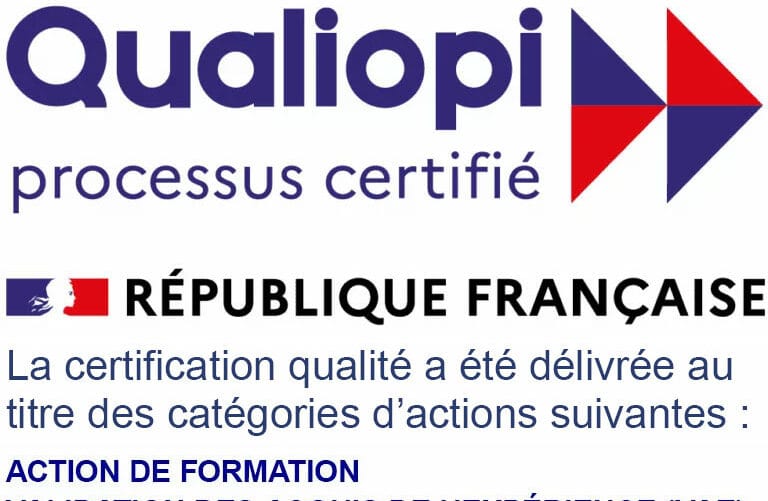 Certification Qualiopi action de formation — Ateliers Terre et Feu